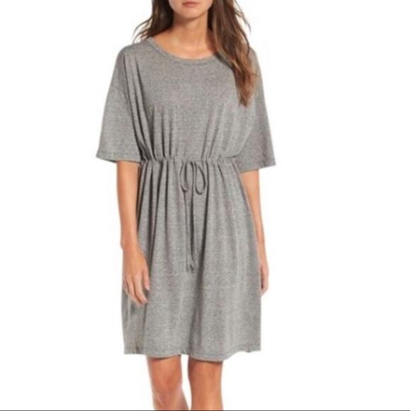 Current Elliot Easy Knit Dress Heather Gray Sz 1 S/M - Picture 1 of 7